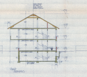 Schnitt Wohnhaus