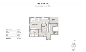 Grundriss WHG Nr. 7