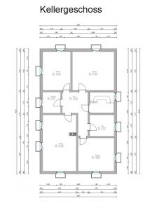 Grundriss Kellergeschoss