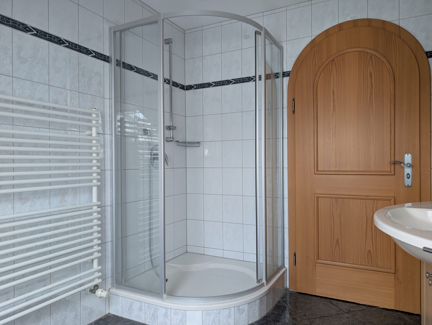 Badezimmer Dusche oben