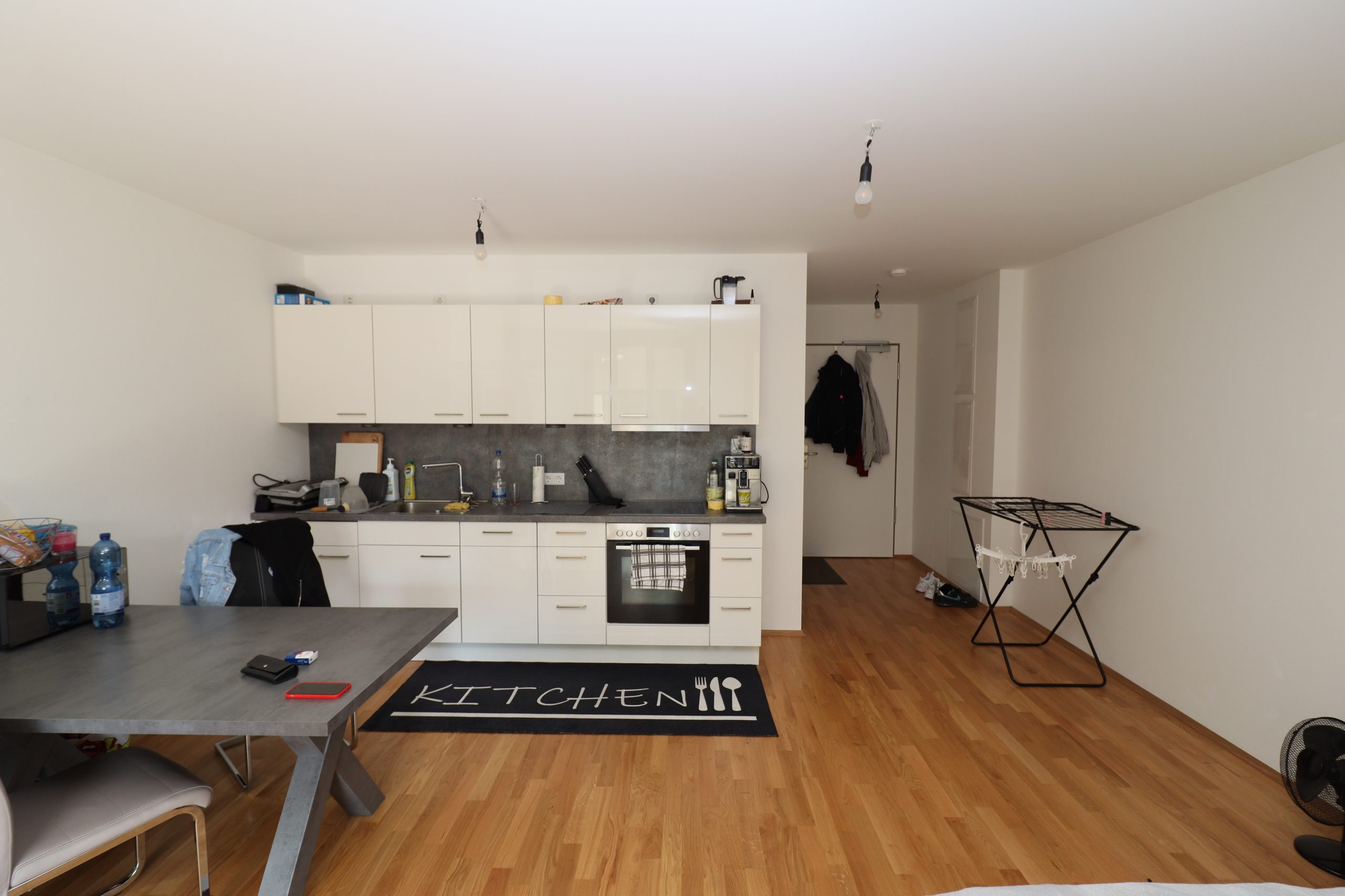 Küche und Wohnbereich