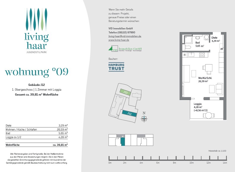 Einzelgrundriss WHG 9