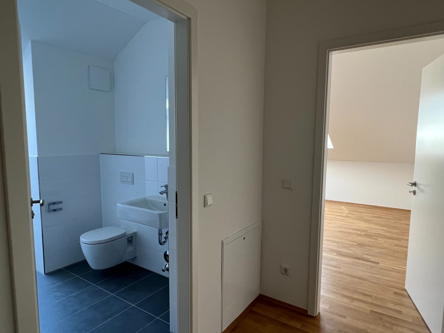 Badezimmer Dachgeschoss