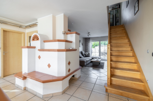 Kachelofen Wohnzimmer