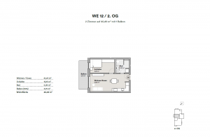 Grundriss WHG Nr. 12