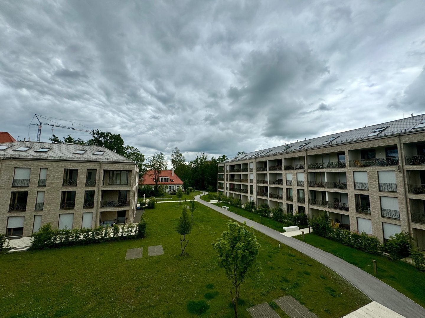 Ausblick von der Loggia