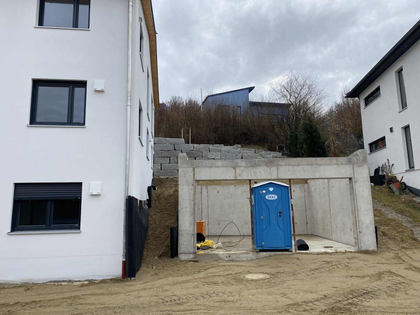 Außenansicht Garage