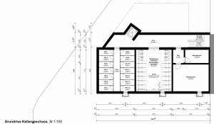 Grundriss Kellergeschoss gesamt