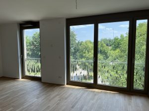 Fensterfront Wohnbereich