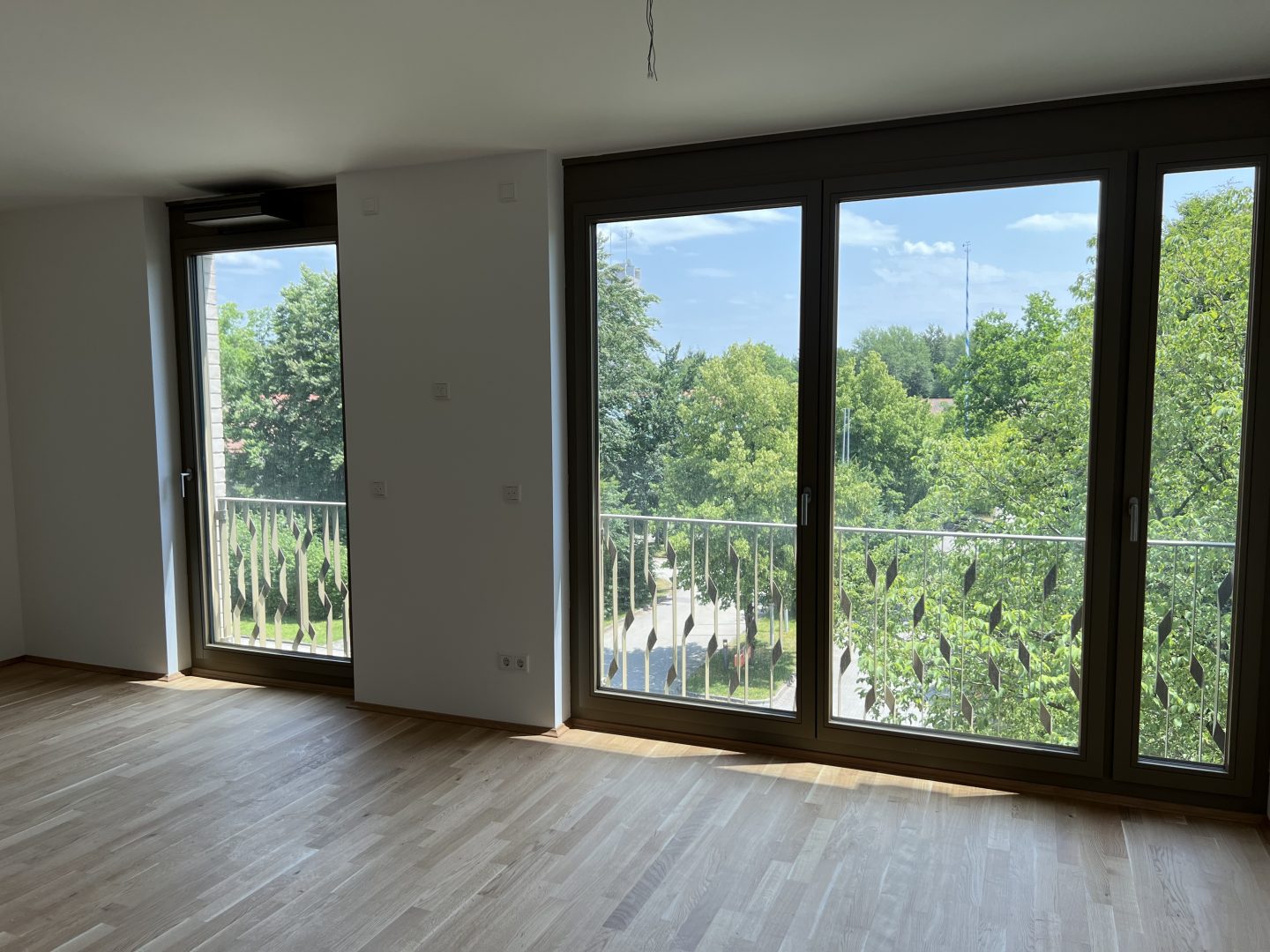 Fensterfront Wohnbereich