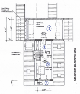 Grundriss Dachgeschoss