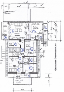 Grundriss Obergeschoss