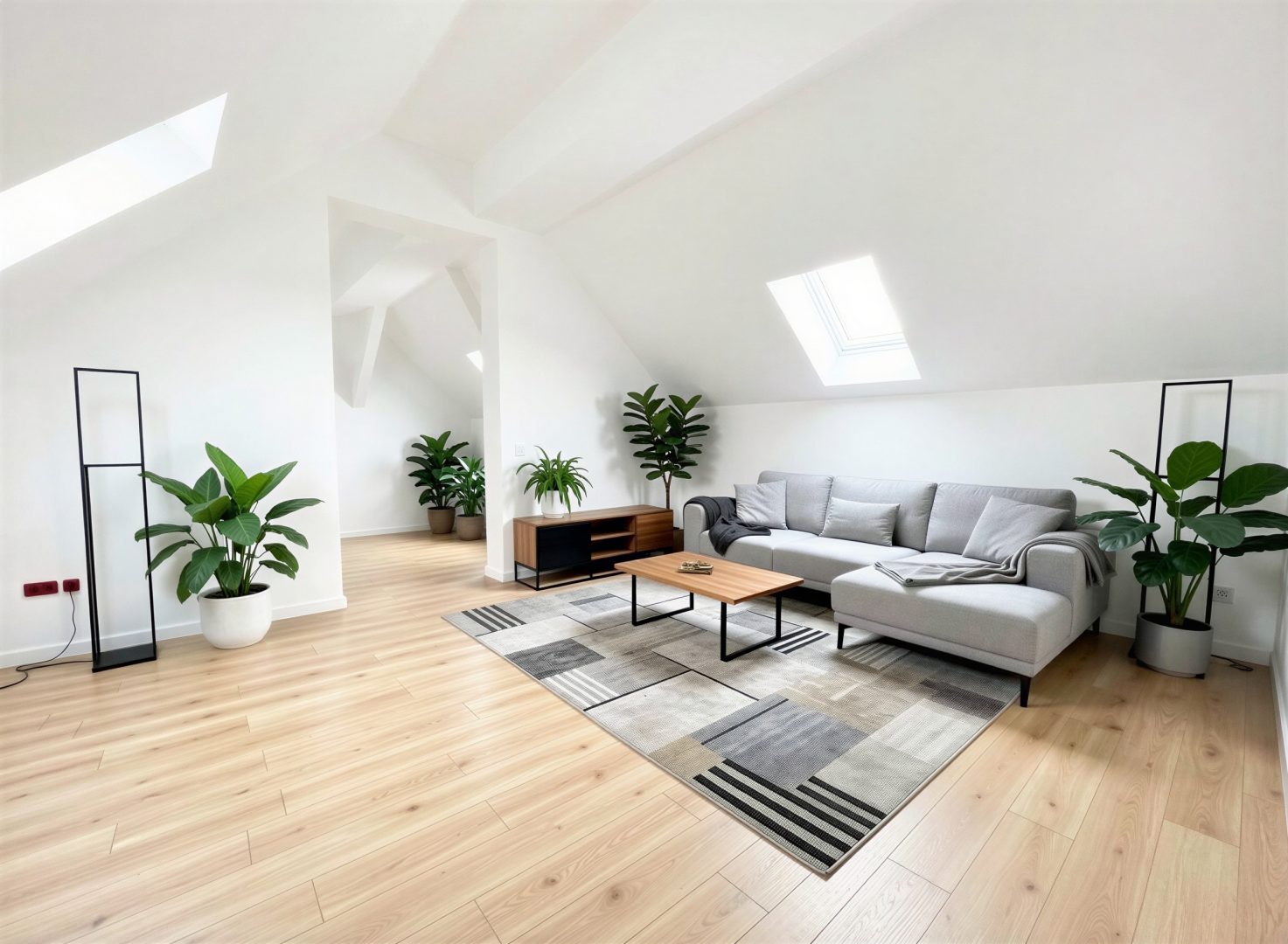 Wohnbereich - KI generiertes Beispielbild