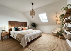 Schlafzimmer - KI generiertes Beispielbild