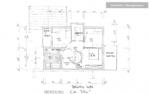 Grundriss Obergeschoss