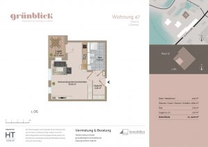 Grundriss Wohnung 47