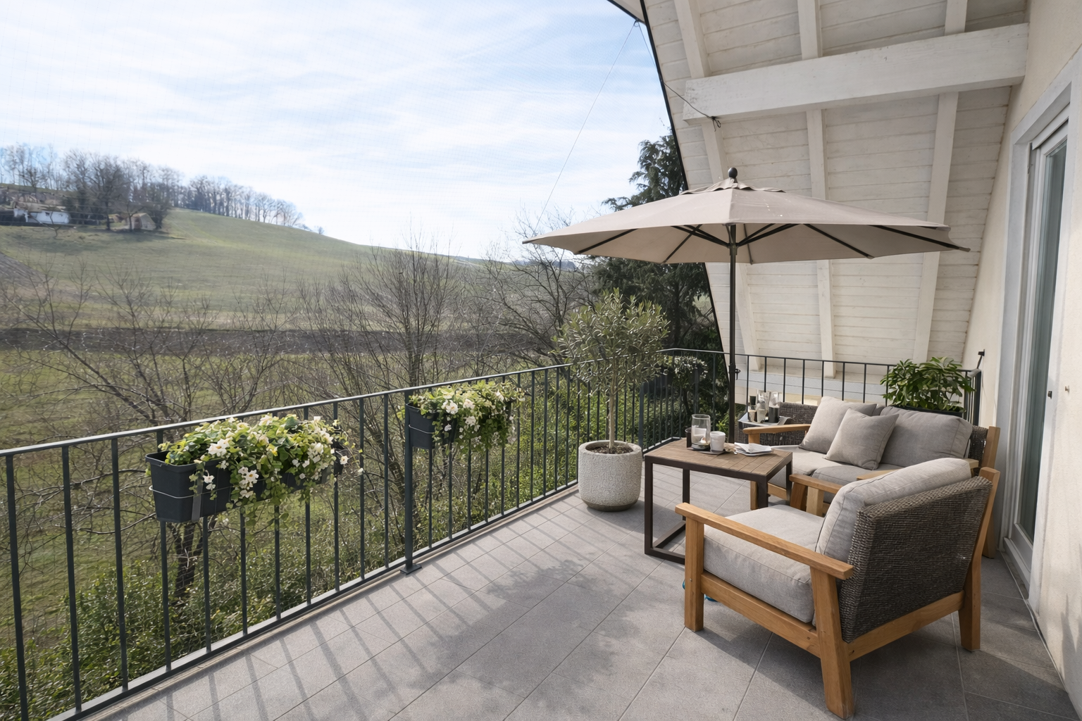 Unverbindliches Modernisierungsbeispiel Balkon 1.DG