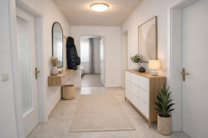 Unverbindliches Renovierungsbeispiel Flur 1.DG