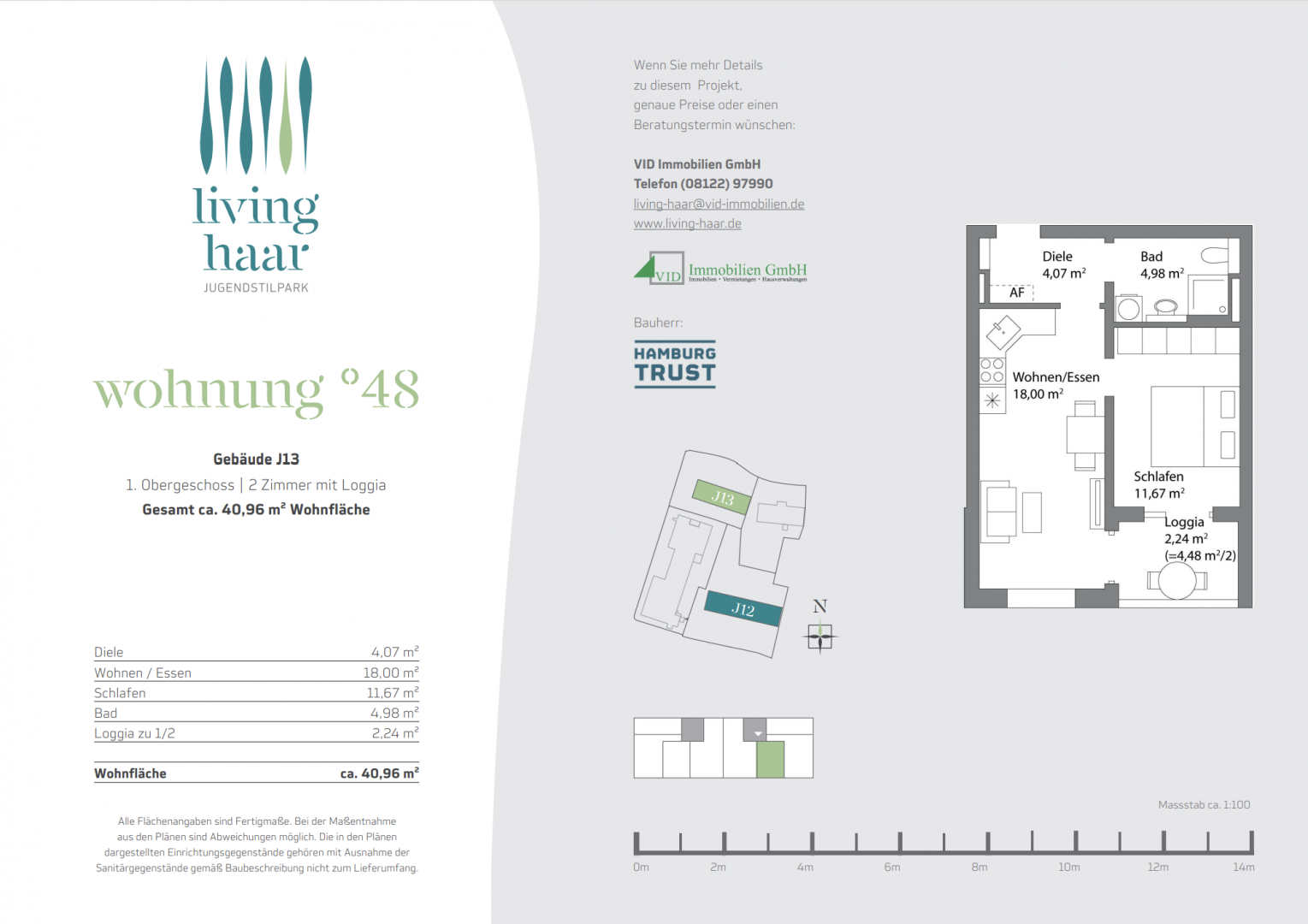 Einzelgrundriss WHG 48