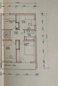 Grundriss Obergeschoss