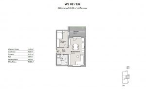Grundriss WHG Nr. 2