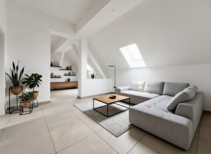 Wohnzimmer - KI generiertes Beispielbild