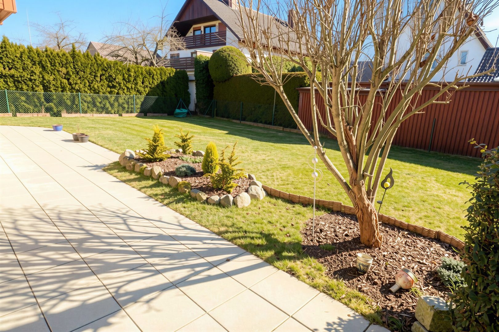 2Terrasse und Garten