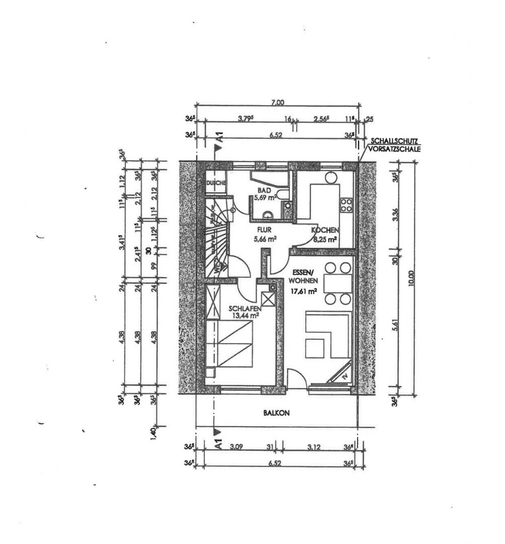Grundriss Obergeschoss
