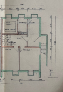 Grundriss Keller