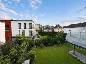 Blick vom Balkon