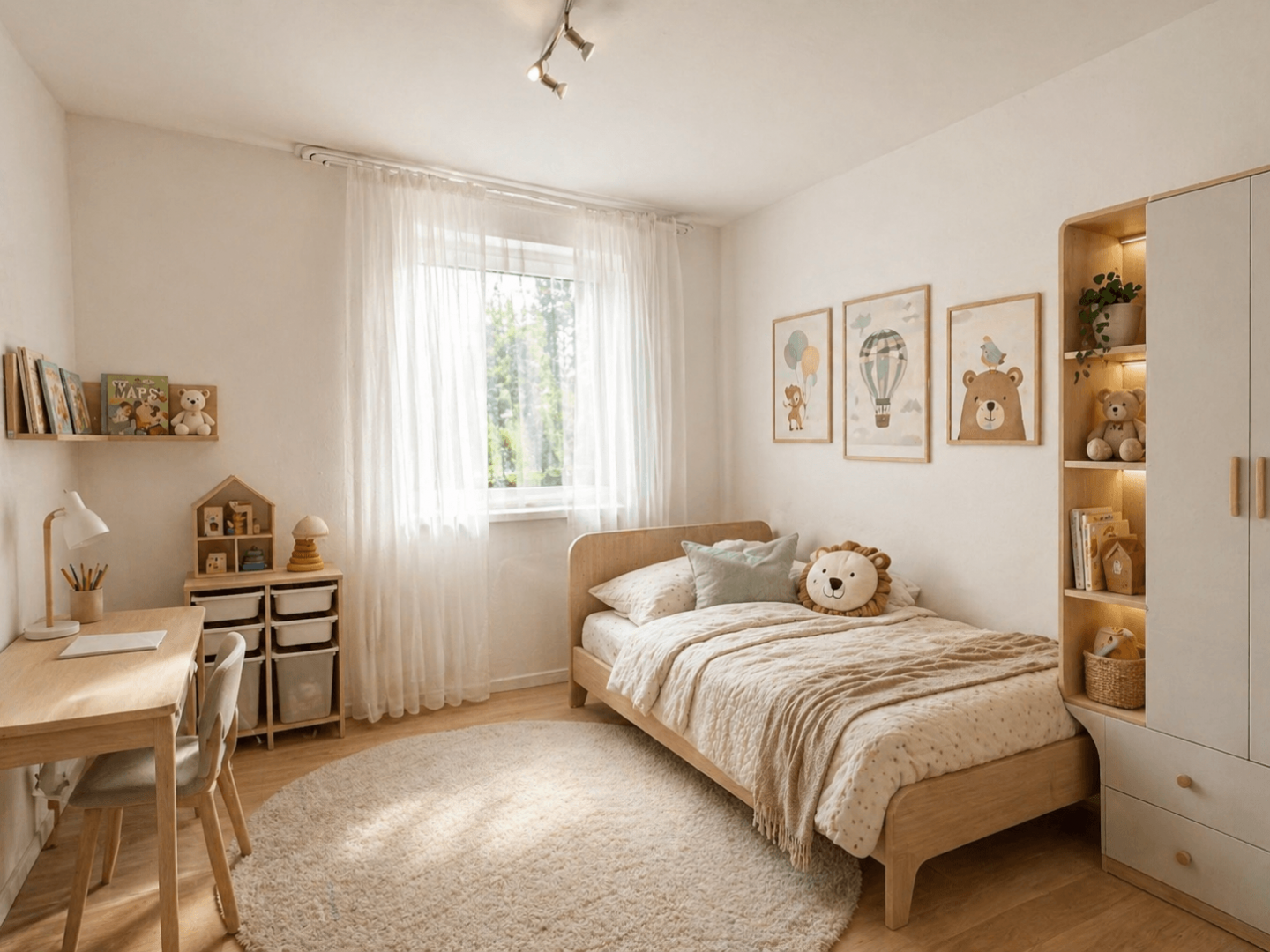 Unverbindliches Renovierungsbeispiel Kinderzimmer 1 OG