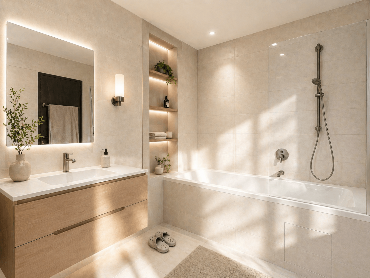 Unverbindliches Renovierungsbeispiel Bad en Suite OG