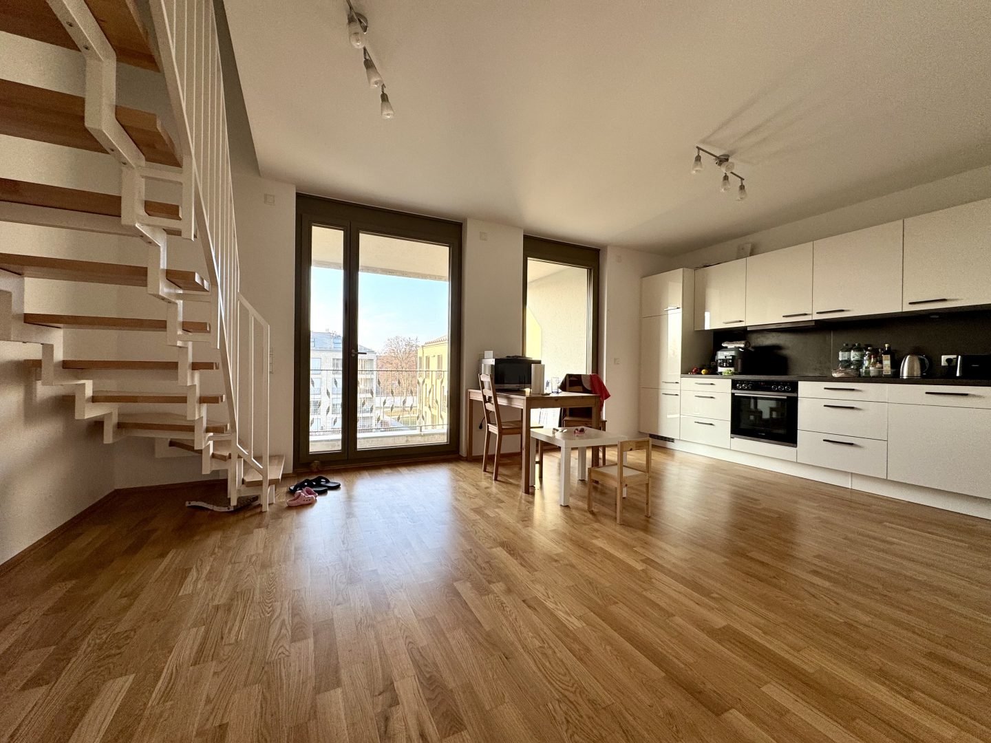 Wohnbereich mit Loggia
