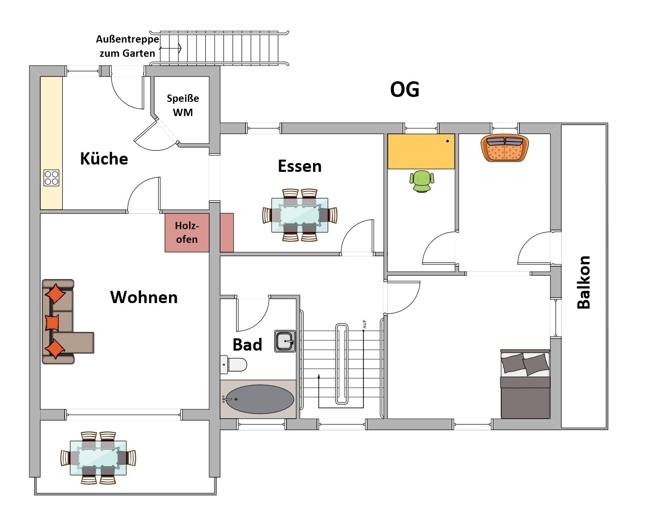 Grundriss OG