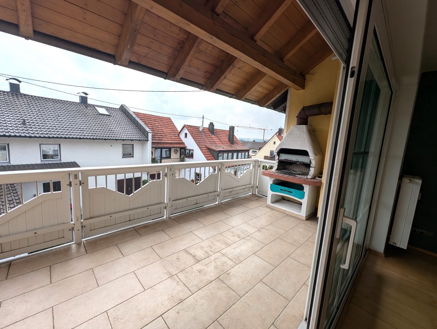 Balkon Süd-West Seite
