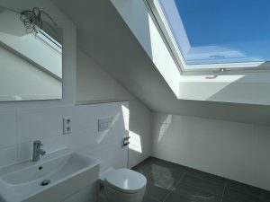 Badezimmer Dachgeschoss