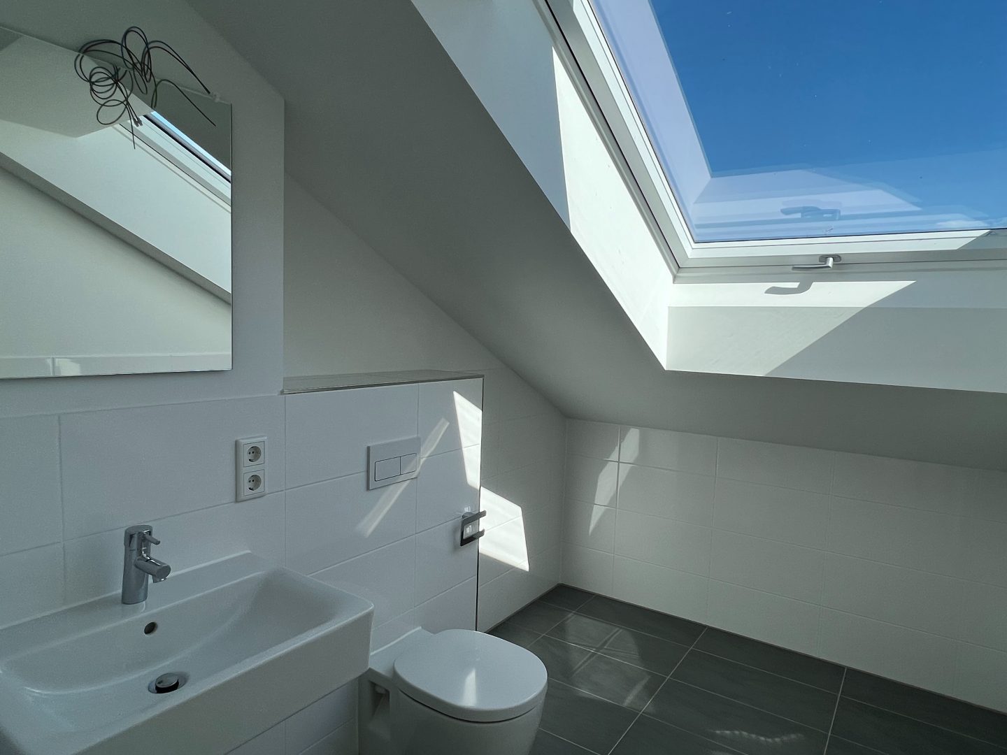 Badezimmer Dachgeschoss