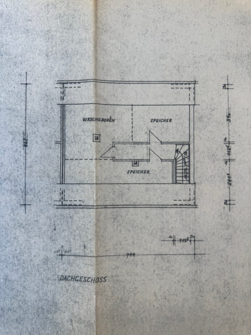 Grundriss Dachgeschoss