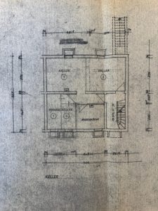 Grundriss Keller