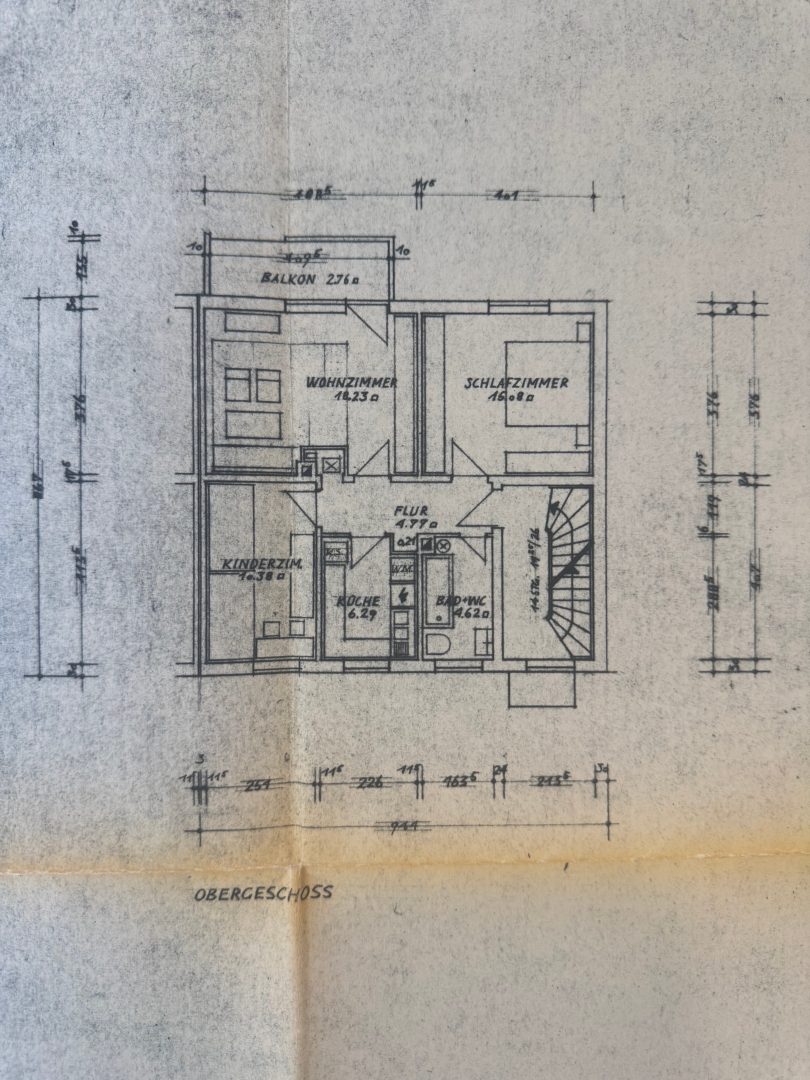 Grundriss Obergeschoss