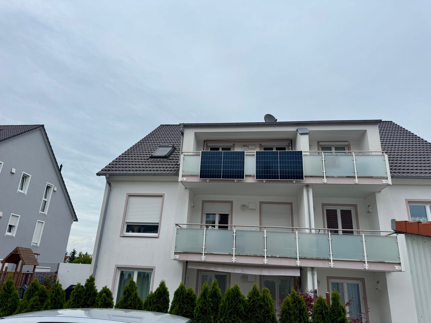 Außenansicht Dachterrasse