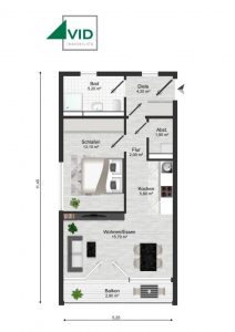 Grundriss WE19