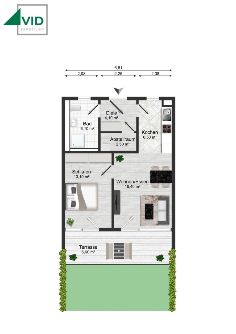 Grundriss WE17