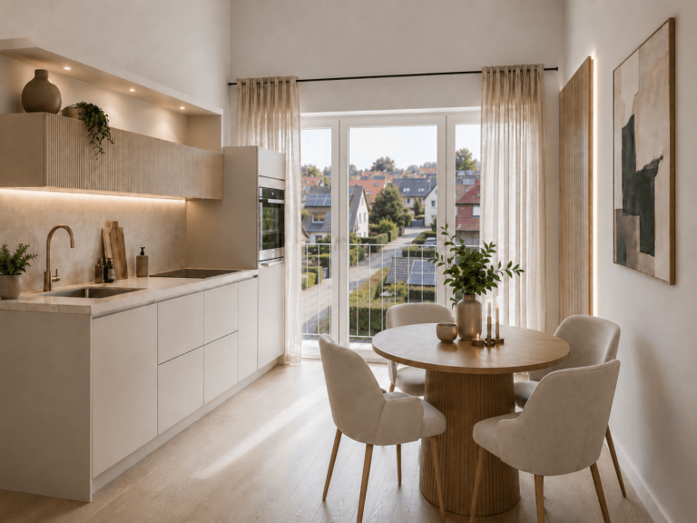 Wohnen und Essen