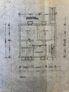 Grundriss Keller