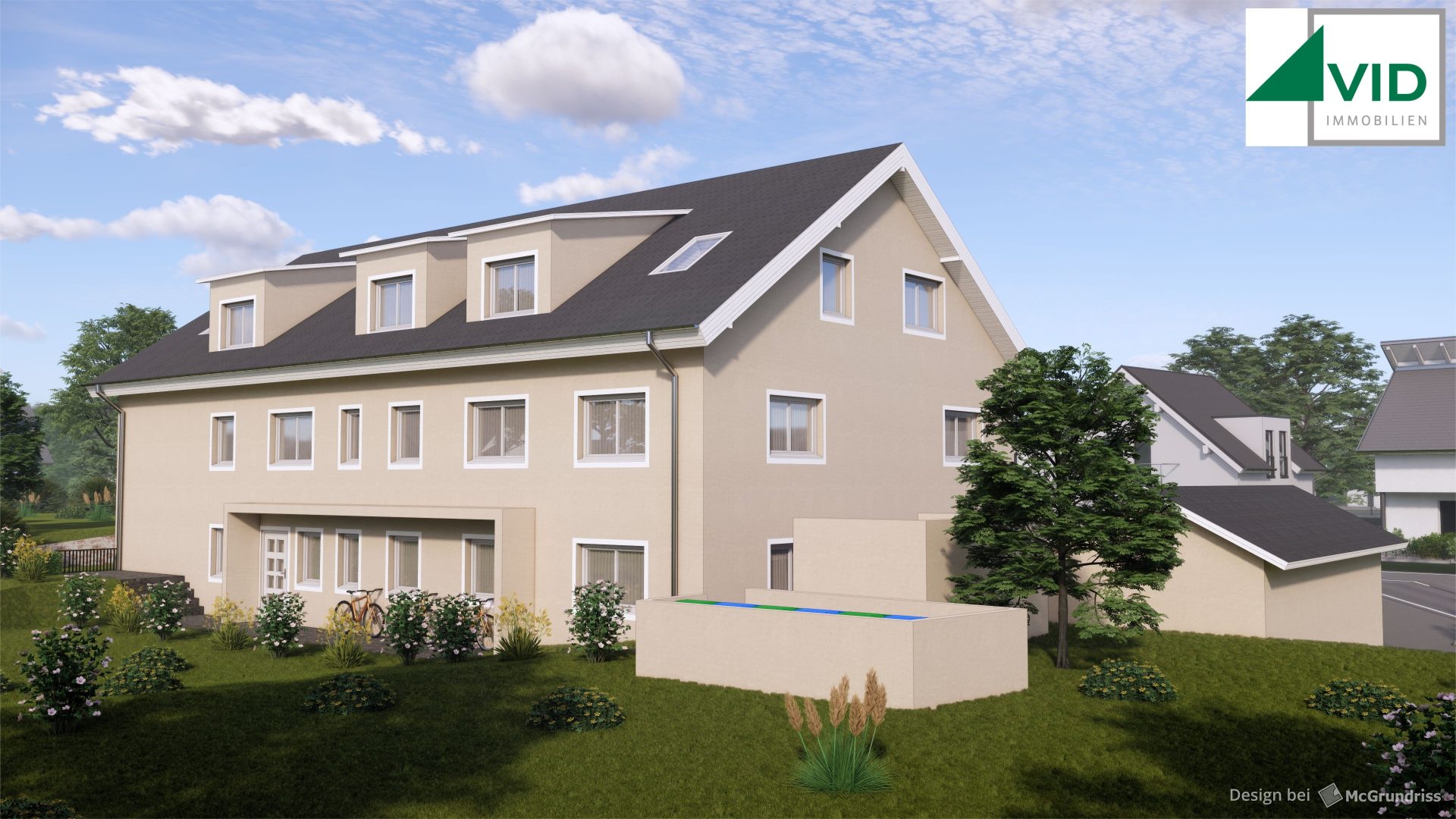 Visualisierung Fuchsberg Eingang